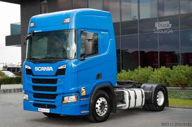 Štandardný ťahač SCANIA R 450 / RETARDER / PE?NY ADR / I-PARK COOL  / A