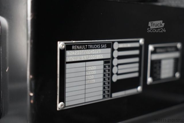 Standard tractor unit RENAULT  T 460 / STANDARD / EURO 6 