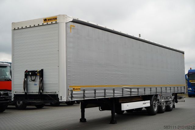 Open oplegger met zeil WIELTON FIRANKA / STANDARD / O? PODNOSZONA / PLANDEKA Z