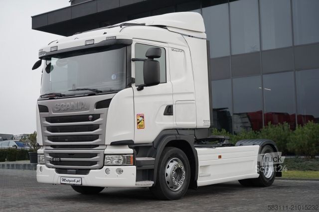 Tracteur routier standard SCANIA G 410 / RETARDER / NISKA KABINA / SPROWADZONA /