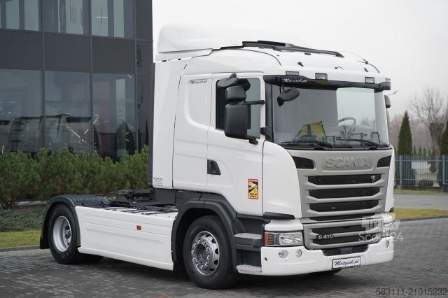 Tracteur routier standard SCANIA G 410 / RETARDER / NISKA KABINA / SPROWADZONA /