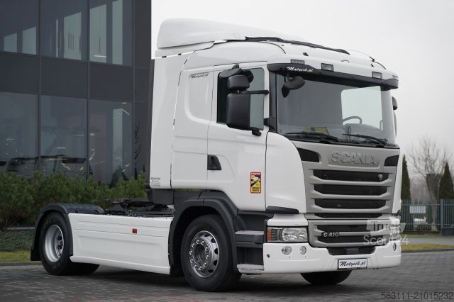 Tracteur routier standard SCANIA G 410 / RETARDER / NISKA KABINA / SPROWADZONA /
