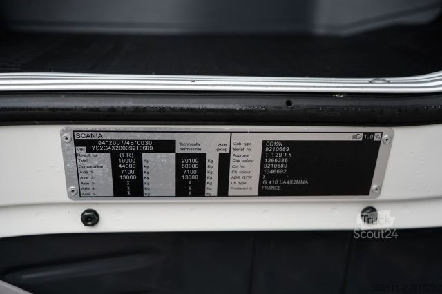 Tracteur routier standard SCANIA G 410 / RETARDER / NISKA KABINA / SPROWADZONA /