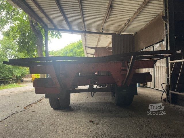 Pótkocsi 2 Achs Drehschemelanhänger