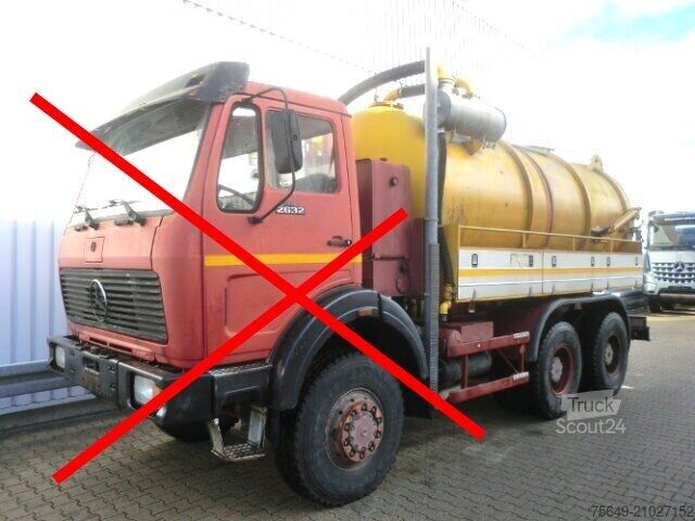 Speciale doeleinden vrachtwagen  MORO SPA Saugaufbau ca. 14m³ MORO SPA Saugaufbau ca. 14m³, Kippbar