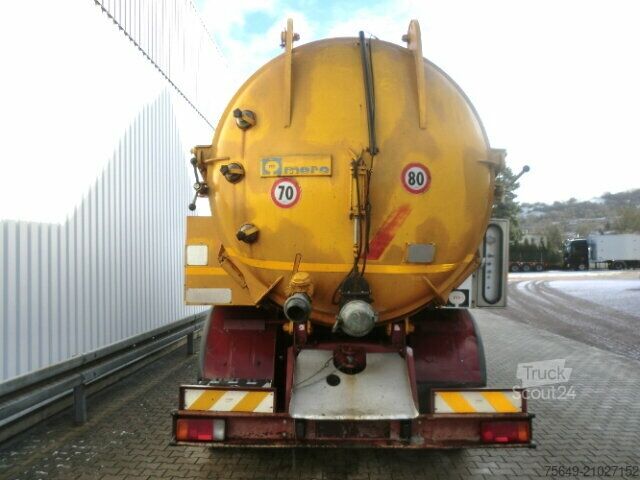 Speciale doeleinden vrachtwagen  MORO SPA Saugaufbau ca. 14m³ MORO SPA Saugaufbau ca. 14m³, Kippbar