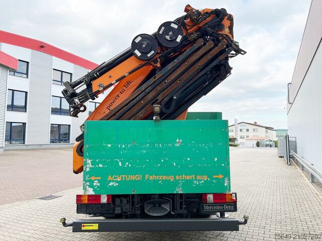 Grue montée sur camion Mercedes-Benz Actros 2544 L 6x2 Actros 2544 L 6x2, Retarder, Lenkachse, Heckkran HMF 3000-K5 + Jip, Funk