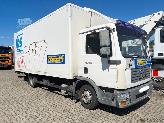 Vrachtwagen met bakwagen MAN TGL 7.150 4x2 BL TGL 7.150 4X2 BL mit MBB LBW
