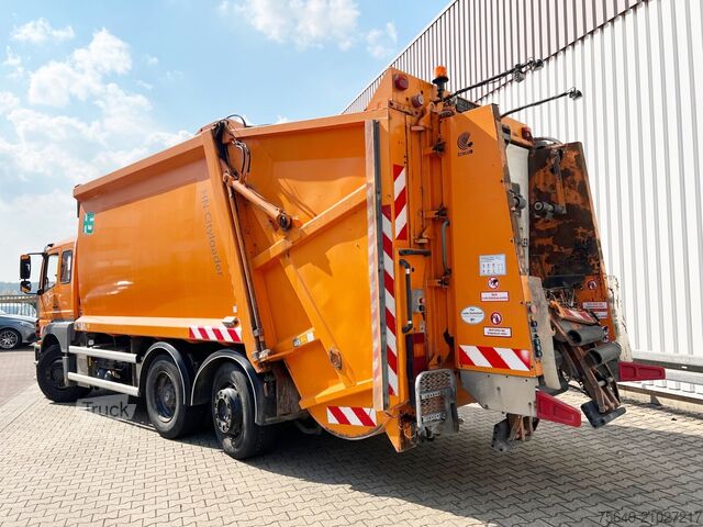 Camion à ordures Mercedes-Benz Axor 2529 L 6x2 Axor 2529 L 6x2, Lenkachse, HN-Cityloader, Zöller-Schüttung