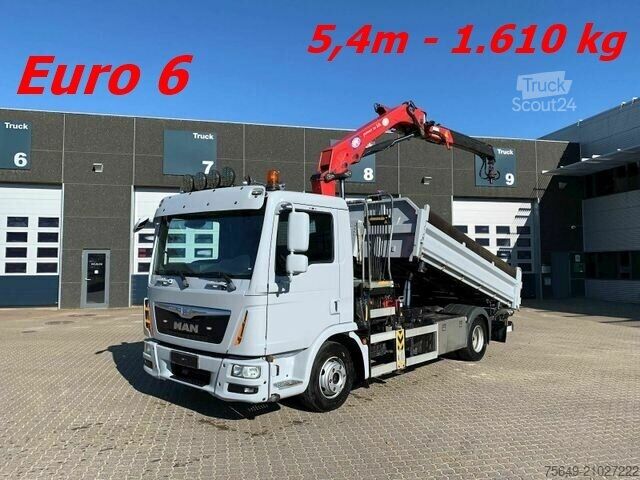 Torenkraan MAN TGL 12.180 4X2 BL TGL 12.180 4X2 BL mit Kran HMF 900-K1