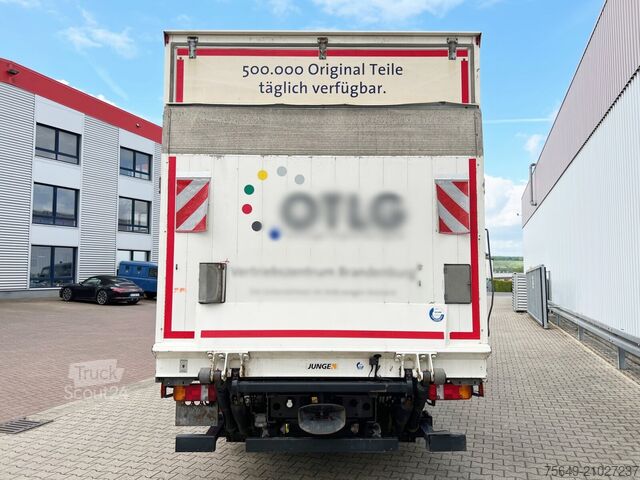 Vrachtwagen met bakwagen MAN TGL 12.220 4X2 BL TGL 12.220 4X2 BL mit MBB LBW 1500K
