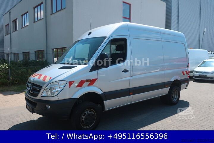 Furgoneta de caja alta MERCEDES-BENZ Nr. B75 Sprinter 516CDI 4X4 2.Hand / rre