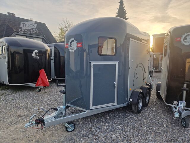 Horse transport trailer Cheval Liberté GOLD ORIGINS Alu 2 Pferde Sattelkammer
