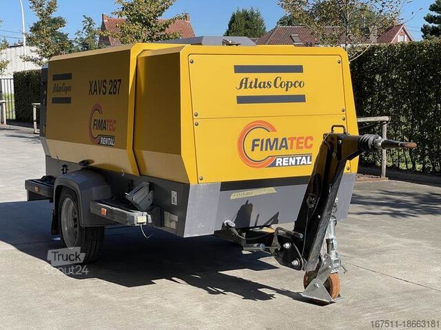 Kompresszor Atlas Copco XAVS 287