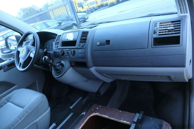 Ploščati dostavnik Volkswagen T5 Transporter 2.0 TDI PARKTRONIK EURO-5 2xSCHIEBETÜR CoC