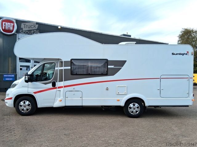 Alkoven Wohnmobil SUNLIGHT A 70 *6 Personen/Dach-Klima/Kurbelstützen*