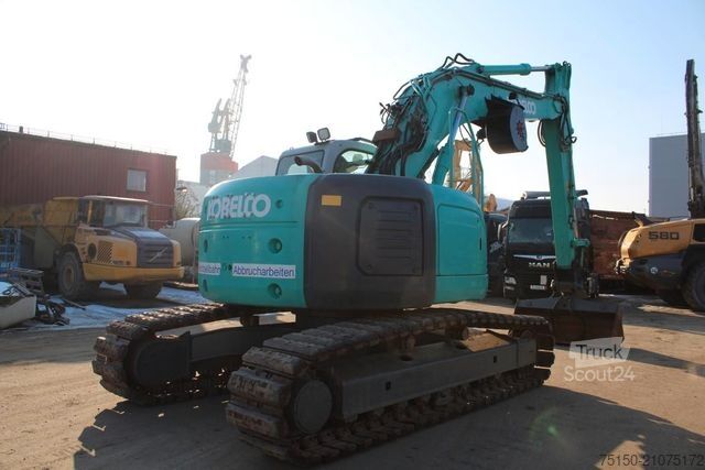 Pásové rýpadlo KOBELCO SK 235 SR NLC mit Siebgreifer+Hammer Nr.: 801