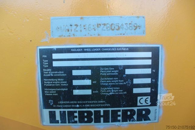 Încărcător pe roți LIEBHERR L 580 Xpower - Nr.: 389