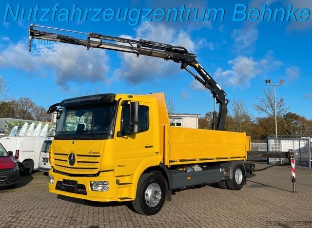 LKW mit Pritsche (offen) MERCEDES-BENZ Atego 1523 L /  AC/ Atlas AK 88.3 + Funk+5/6 Kr.