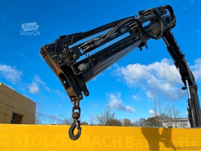 LKW mit Pritsche (offen) MERCEDES-BENZ Atego 1523 L /  AC/ Atlas AK 88.3 + Funk+5/6 Kr.