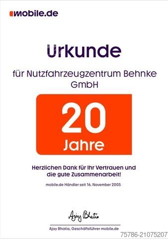 LKW mit Pritsche (offen) MERCEDES-BENZ Atego 1523 L /  AC/ Atlas AK 88.3 + Funk+5/6 Kr.