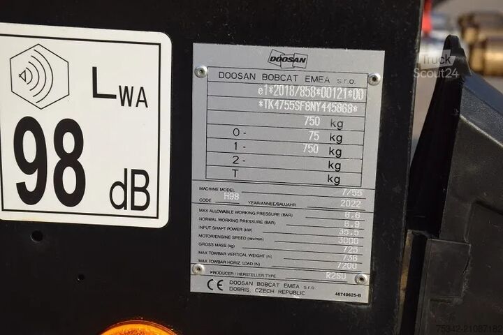 Refrigerant compressor Doosan 77.55- stock id107