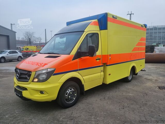 Ambulans Mercedes-Benz Sprinter Stryker Power-Load Rettungswage