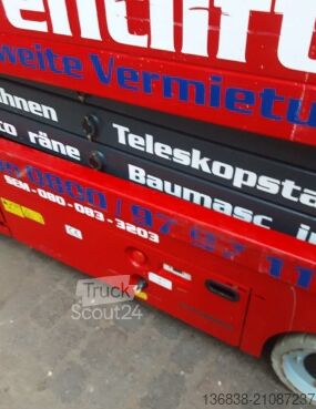 Makaslı platform MAGNI ES 0808 AC Elektro 8,00 m