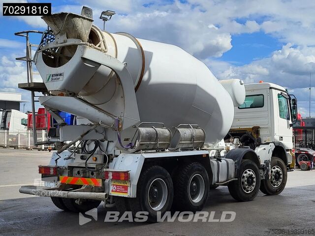 Mixer Mercedes Actros 3236 8X4 9M3 Stetter Mixer Big-Axle 3-Pe...
