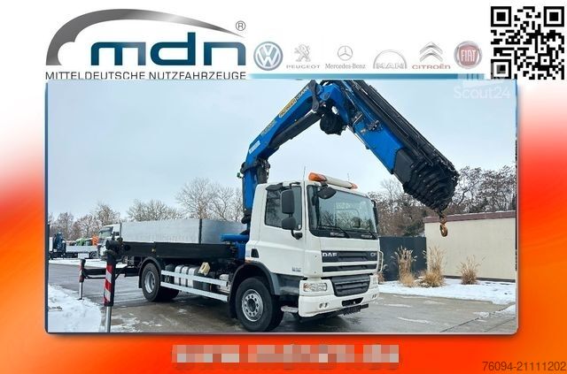 Autožeriav DAF CF 310 Pritsche KRAN 27m FUNK SEILWINDE