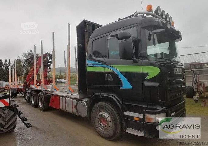 Camion à usage spécial Scania R 480 HOLZTRANSPORTER