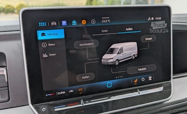 Kastenwagen hoch lang VOLKSWAGEN Crafter L3H3 Klima-Laderaum/Frischdienst/Kühlung