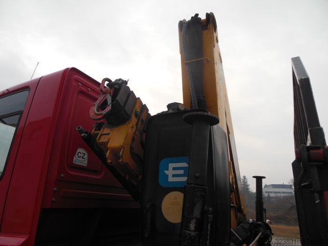 Tippbil DAF CF 65.240,KRAN EFFER 110/2S,MANUELL,BLATT,1 HAND