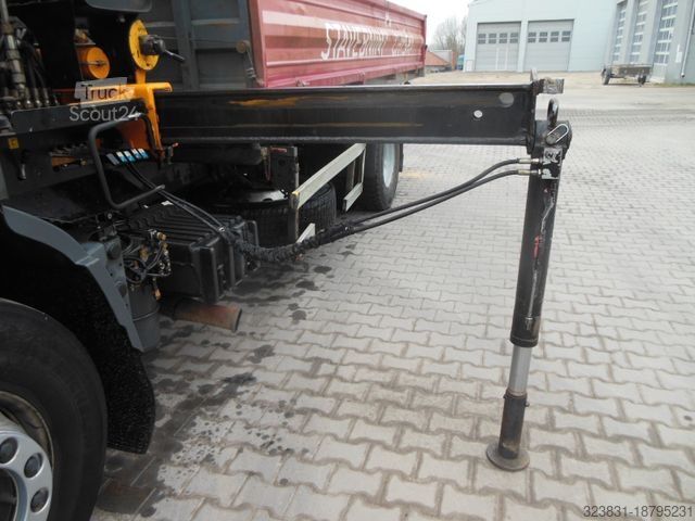 Tippbil DAF CF 65.240,KRAN EFFER 110/2S,MANUELL,BLATT,1 HAND