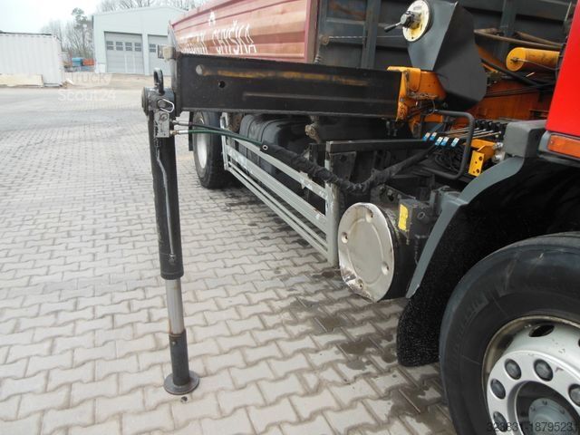 Tippbil DAF CF 65.240,KRAN EFFER 110/2S,MANUELL,BLATT,1 HAND