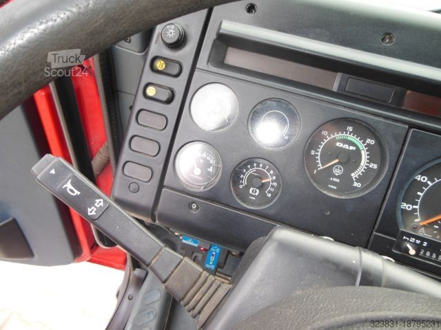 Tippbil DAF CF 65.240,KRAN EFFER 110/2S,MANUELL,BLATT,1 HAND