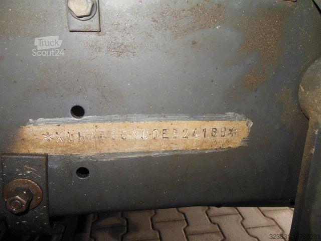 Tippbil DAF CF 65.240,KRAN EFFER 110/2S,MANUELL,BLATT,1 HAND