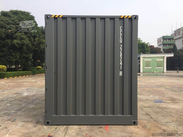 20 Fuß High Cube Side Door Seecontainer Open Side / Neucontainer / Anthrazit