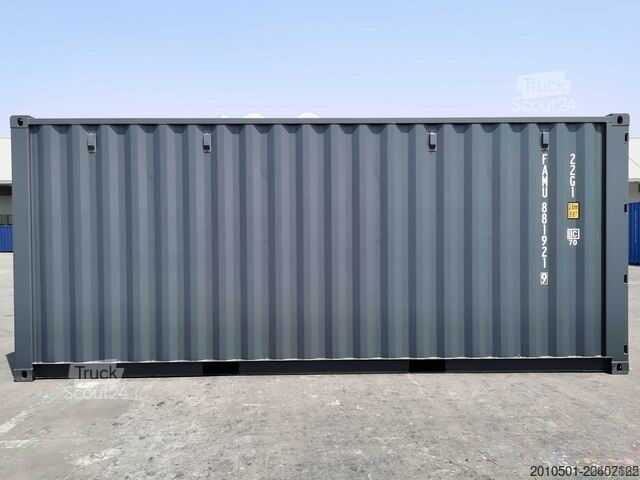  20 Fuß RAL7016 CONTAINER SEECONTAINER LAGERCONTAINER SELF STORAGE NEU
