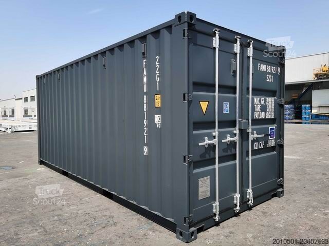  20 Fuß RAL7016 CONTAINER SEECONTAINER LAGERCONTAINER SELF STORAGE NEU