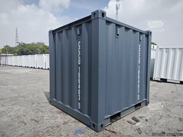  10 Fuß Lagercontainer Mini Container KONTENER ONE WAY RAL7016