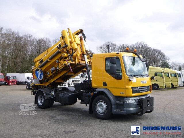 Saugfahrzeug DAF LF 55.220 4x2 RHD Whale vacuum tank 7.5 m3