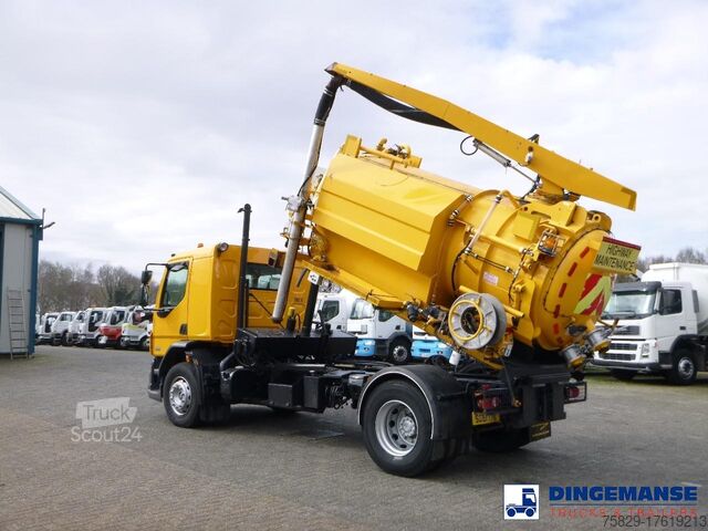 Saugfahrzeug DAF LF 55.220 4x2 RHD Whale vacuum tank 7.5 m3
