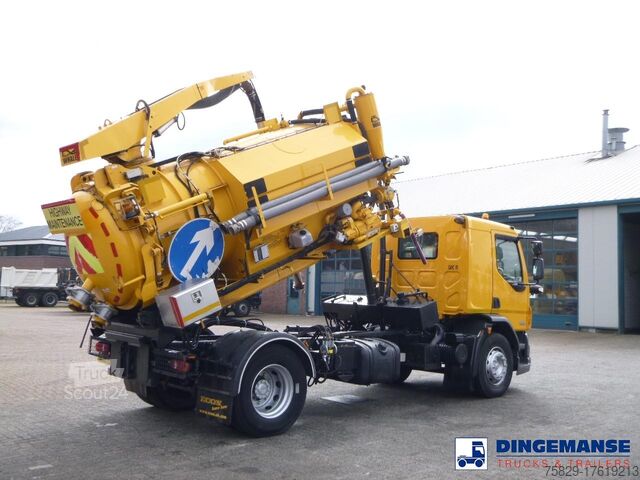 Saugfahrzeug DAF LF 55.220 4x2 RHD Whale vacuum tank 7.5 m3