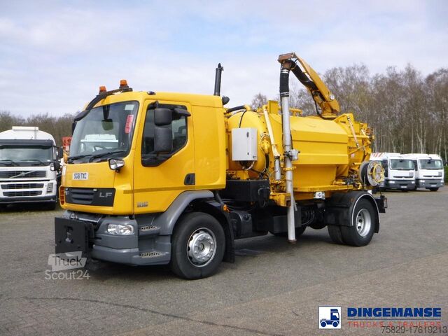 Saugfahrzeug DAF LF 55.220 4x2 RHD Whale vacuum tank 7.5 m3