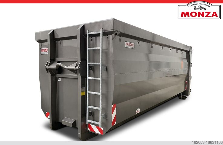 Roll-off container Monza 30,5 m³ - HARDOX - Doppelflügeltür