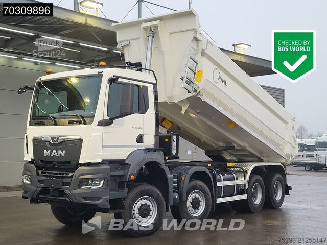 Wywrotka MAN TGS 41.480 8X8 NEW 8x8! 19m3 tipper Steelsuspen...