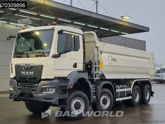 Wywrotka MAN TGS 41.480 8X8 NEW 8x8! 19m3 tipper Steelsuspen...
