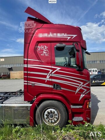 Chassis met cabine Scania R580