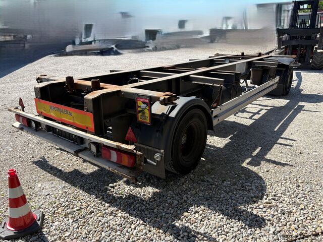 Remolque con chasis intercambiable SOMMER Verzinkte BDF Lafette 235/75R17,5 BPW